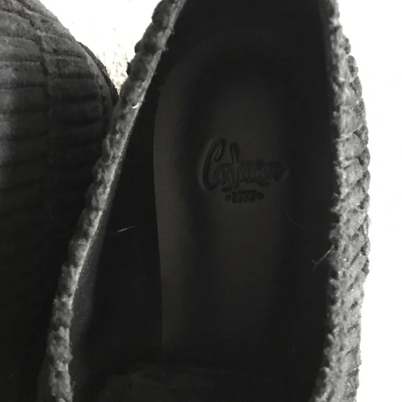 Castaner Black Corduroy Platform Sneakers, Size 7, 38 EUR - Picture 6 of 7